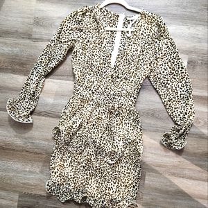 Saints + Secrets animal print dress